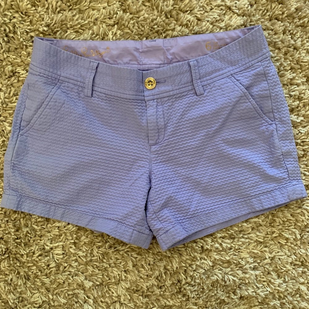 Lilly Pulitzer Callahan Lilac Shorts